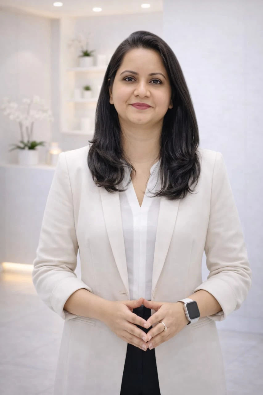 Dr. Saima Waris in a clinical setting