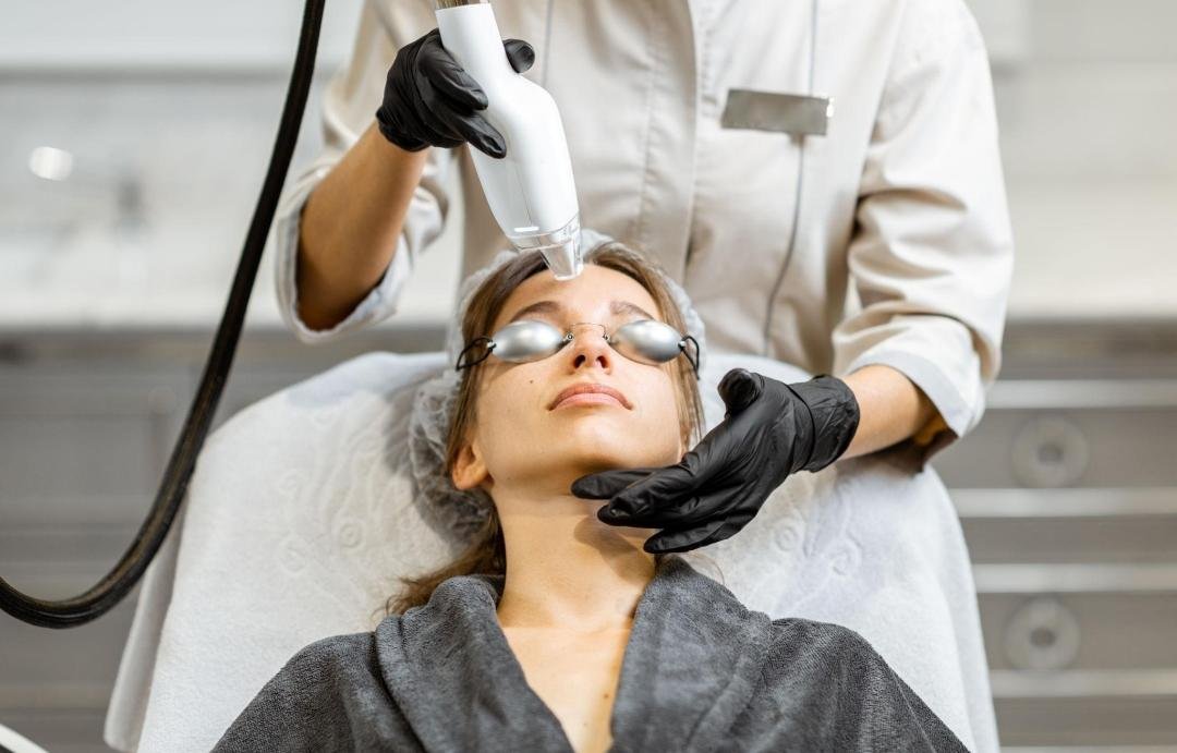 Laser Facial / Laser Skin Treatment clinical or result imagery